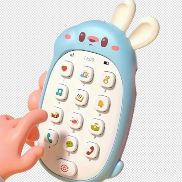 for Babies & Toddlers 0-3 Years Toy Phone  - BPA-Free, Music & Sound Functions - Picture 2 of 3